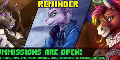 Commissions are OPEN! 7 Slots!