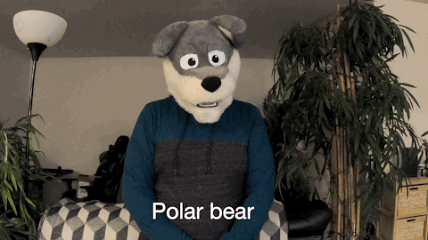"Polar bear" ASL gif