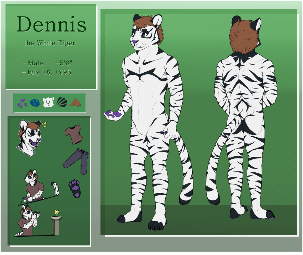 [Request] Dennis the White Tiger Ref 
