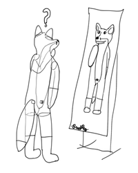 Request - Borgri Toy in the Mirror