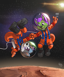 Mukian and Nacho Go to Space