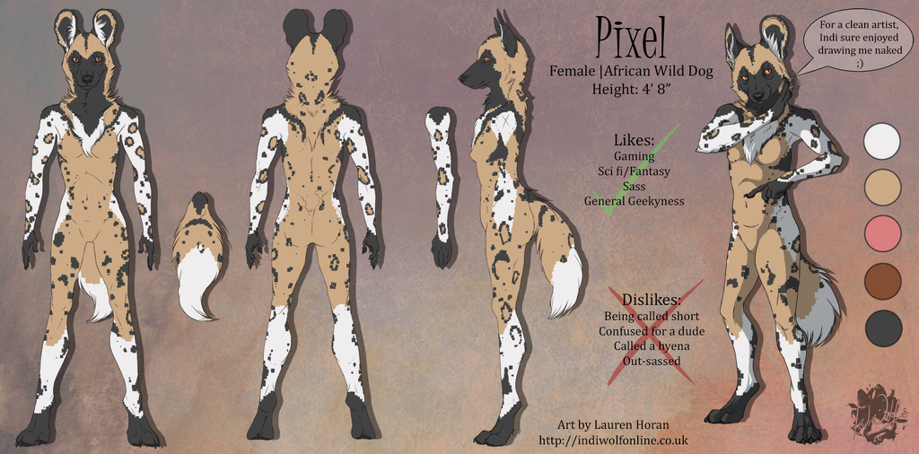  Pixel - Character Sheet