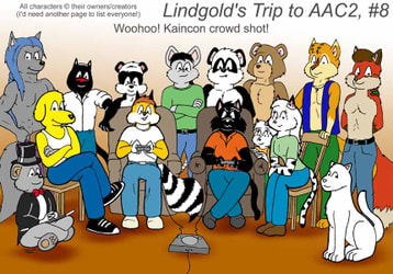 [Old Art] KainCon 1998 Crowd Shot by Lindgold