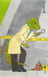 Iguana Investigating