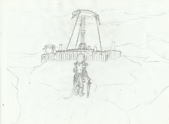 White Gold Tower Sketch