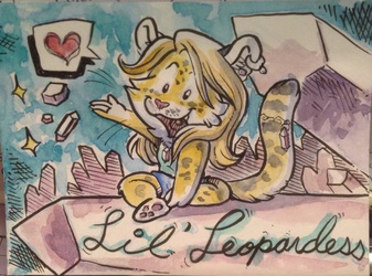 Lil leopardess!