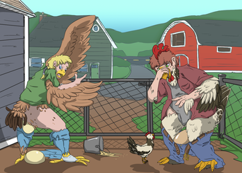 Clucking on the Farm