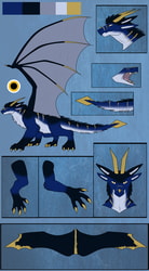 Dragon Cassie - Reference Sheet