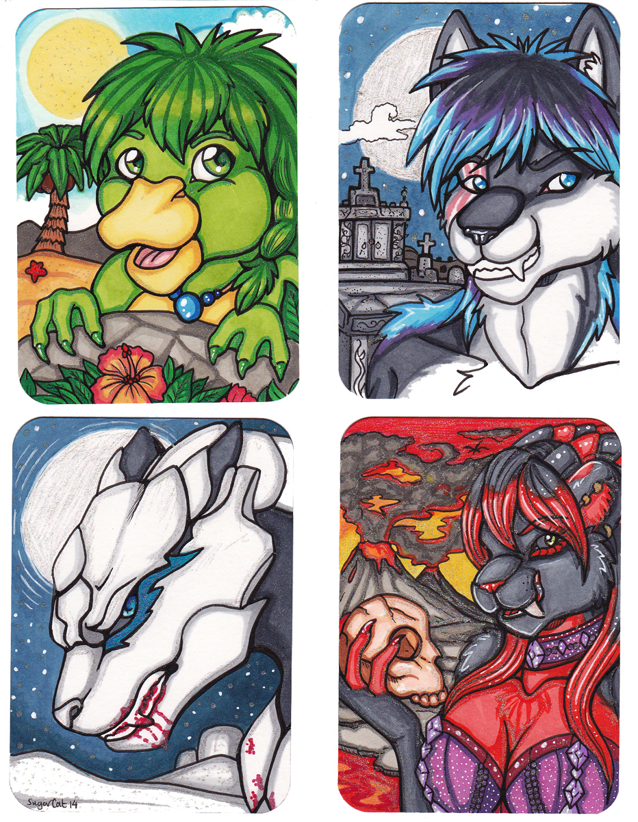 Bunch of Cuties: Personal ACEO's