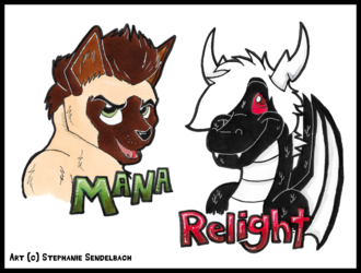 Mana and Relight Badges