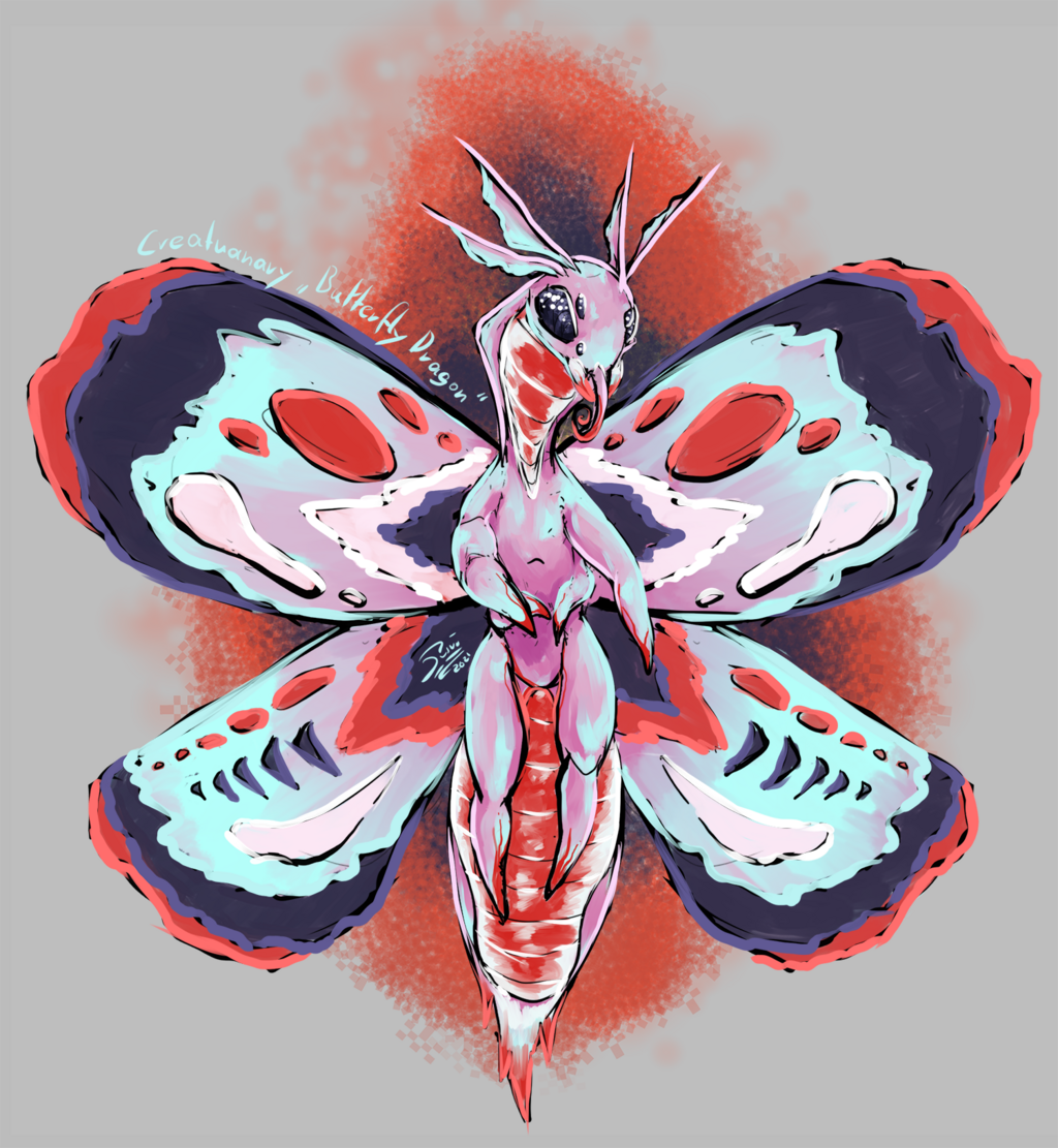Creatuanary '21: Butterfly Dragon