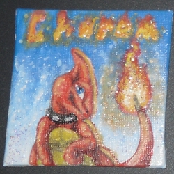 Charem Mini-Canvas Painting - by Rijolt