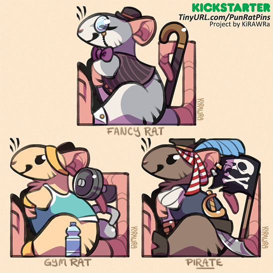 More Pun Rats (upcoming Kickstarter!)