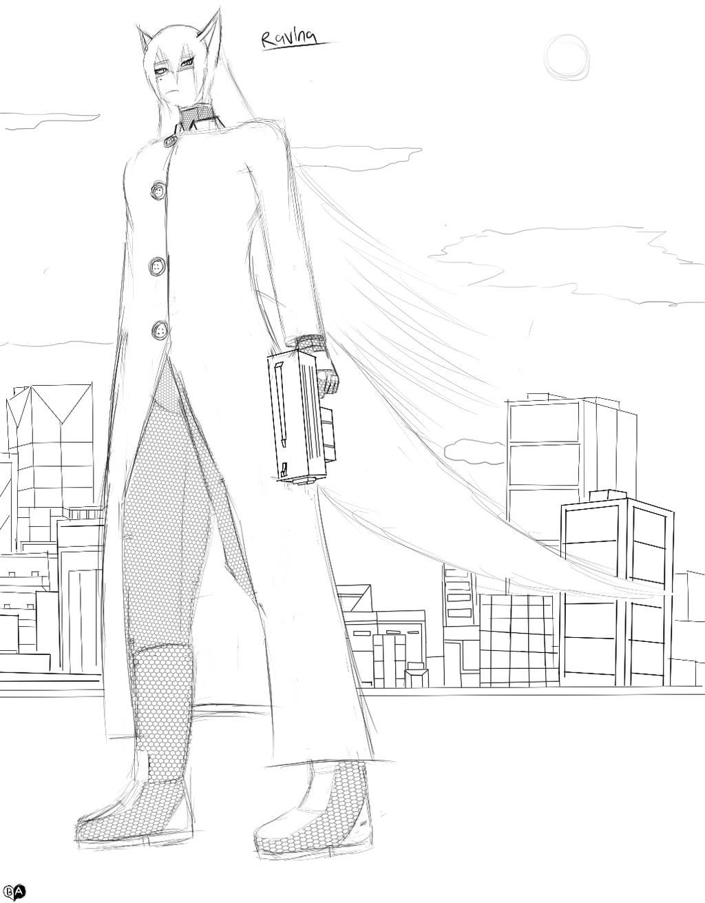 Ravina Sketch - City Defender