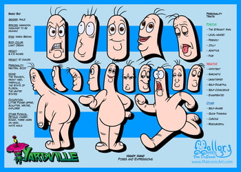 YARDVILLE - Handy Hand Poses and Expressions