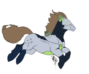 Nova Prime WarFrame Pony