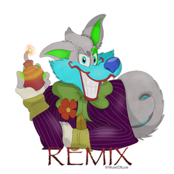 Joker-Remix Badge