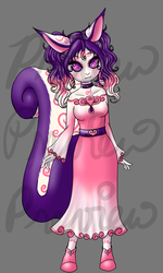 birthday cake adoptable 3- squiggles and curliques