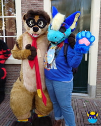 Aoi the Dutchie and Thabo Meerkat