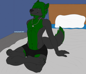 Commission for EuroRouWolf (FlatColor)(Clean)