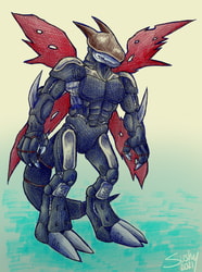 Digimontober 9: Cyberdramon