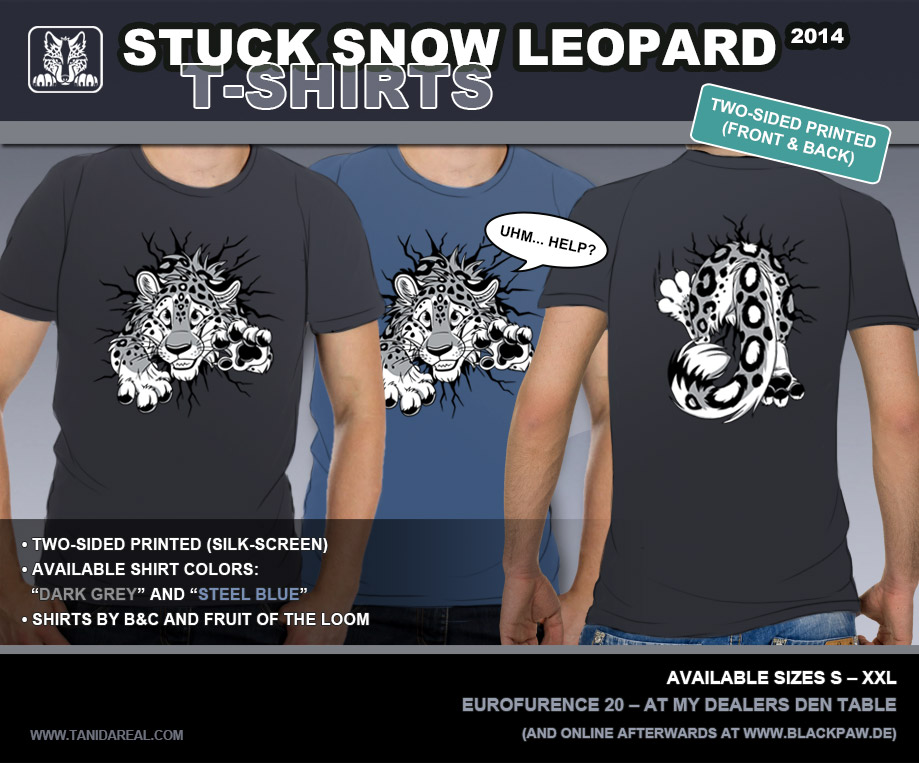 STUCK Snow Leopard T-Shirts