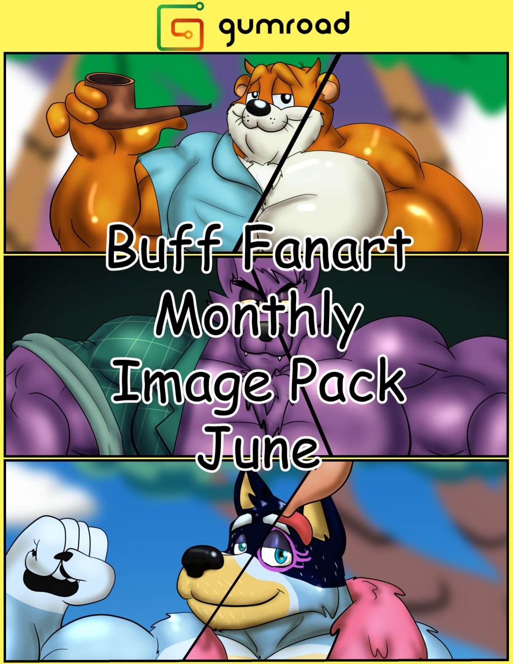 Buff Fanart Monthly Image Pack: June