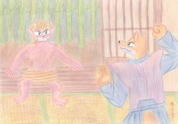 Fox Mamemaki bamboo