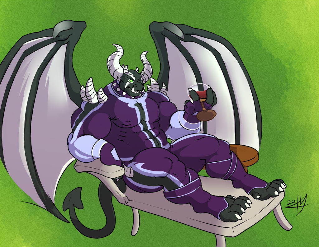 R&R for our Infernal Guardian (Coloured by Dracostreex).