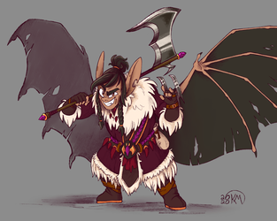 The Bat-Winged Barbarian