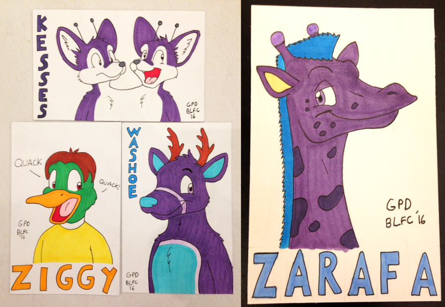 BLFC'16 badges colored
