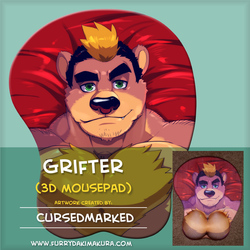 Grifter Mousepad by Cursedmarked