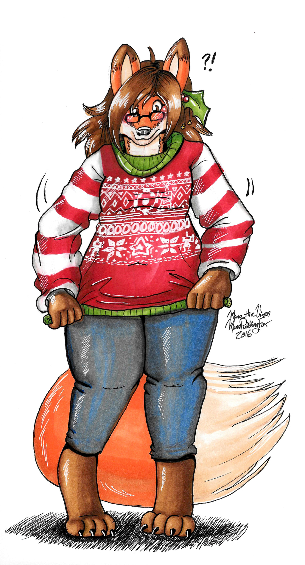 Mana's Ugly Christmas Sweater