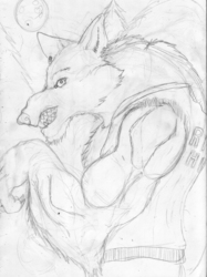 Werewolf Jock Sketch