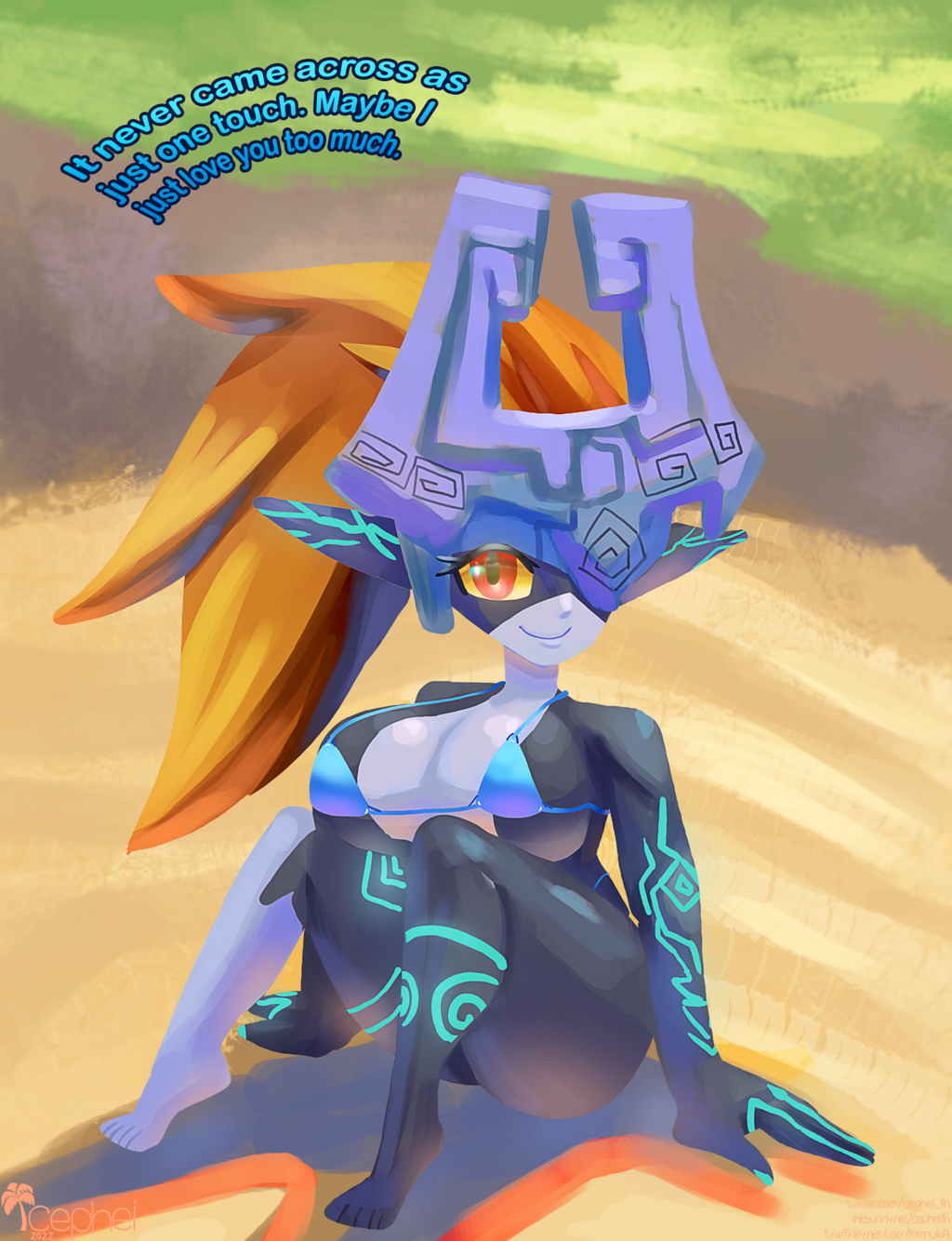 Most recent image: Midna on the Beach Shore
