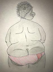 First Old Sketch of Pilot's Backview