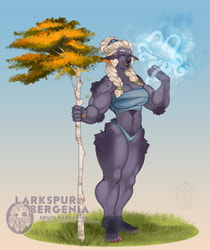 Larkspur Bergenia- Barbarian/Druid --DND