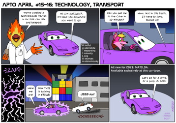 Apto April #15-16: Technology, transport