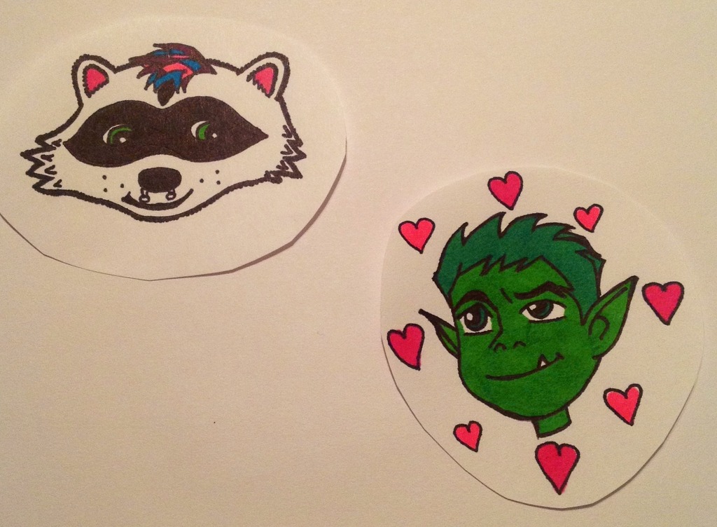 Most recent image: Crushing on Beast Boy