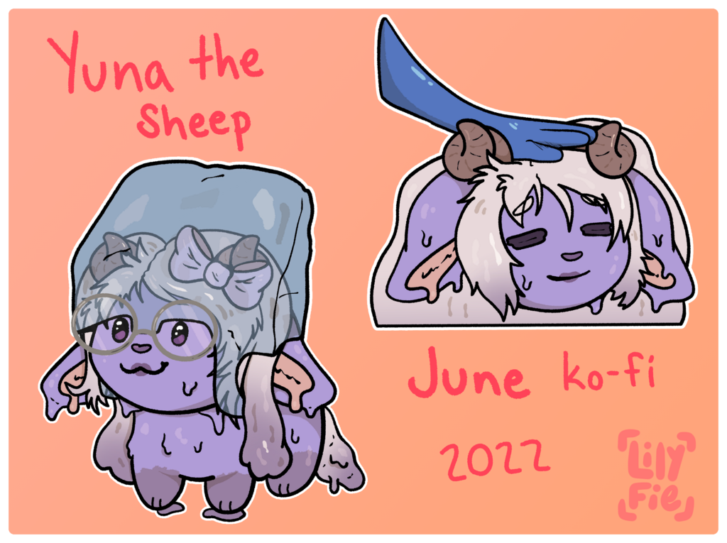 June 2022 ko-fi 'Squeaky Mouse' reward: Yuna