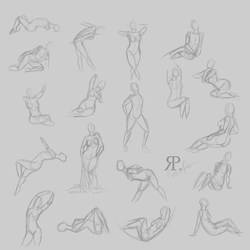 Gesture Drawing Practice 01/24/14