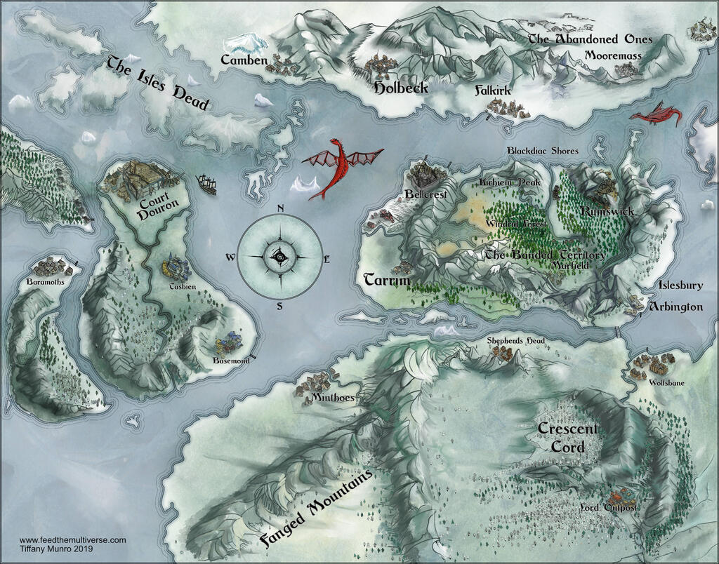 Most recent image: Iciclara Frozen Dragon World Map