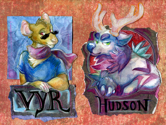 AC badges: Vyr and Hudson