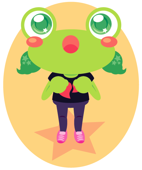 Most recent image: Frog Girl thing
