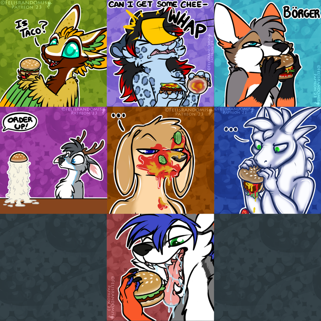 [Patreon] August Foodie Icons