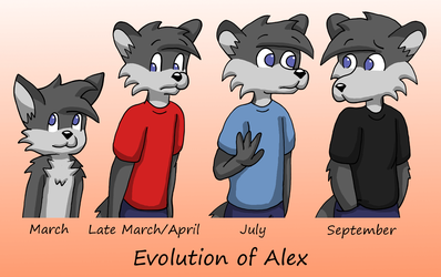Evolution of Alex