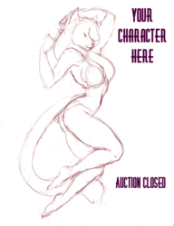 Pinup YCH - Auction closed!