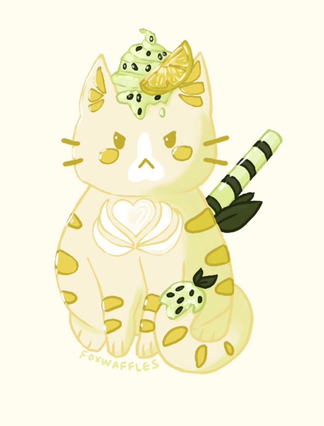 lemon cat