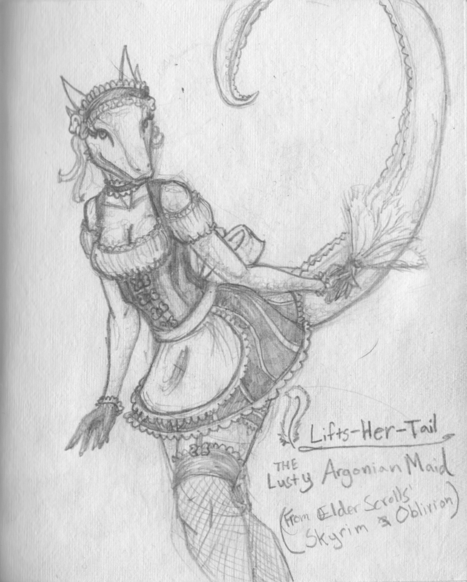 The Lusty Argonian Maid