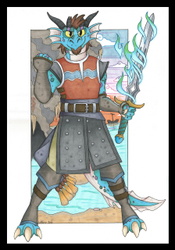 Captain Andryx, Dragonborn Fighter